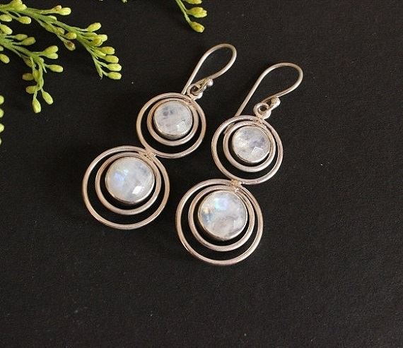 handmade silver earrings