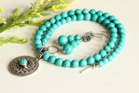 turquoise beaded jewelry