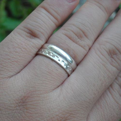 wedding ring engagement ring