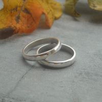 925 sterling silver band rings