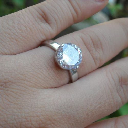 Engagement ring, wedding ring,sterling silver, handmade wedding ring,platinum plated