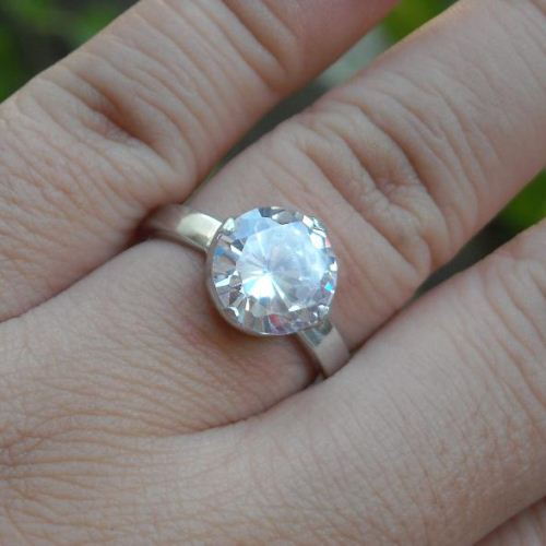 Engagement ring, wedding ring,sterling silver, handmade wedding ring,platinum plated