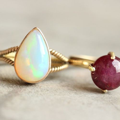 Gold ruby ring, Ruby ring, 18k gold wedding engagement ring