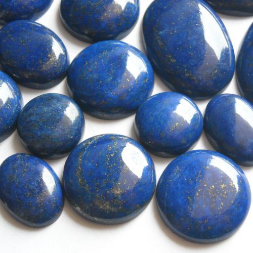 Lapis Lazuli ring - Deep blue ring - Bold denim silver ring