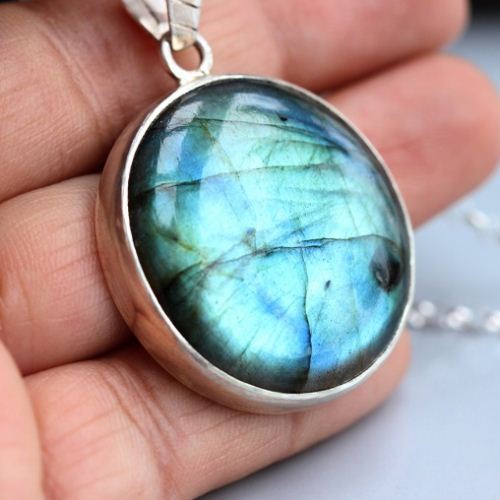 labradorite pendant necklace