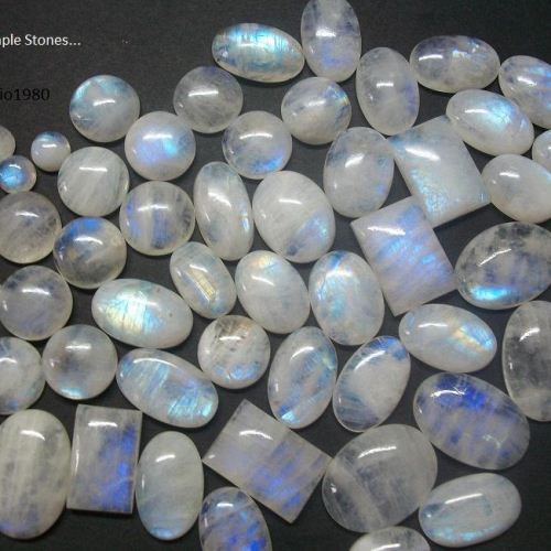 Oxidized OOAK Natural Moonstone Ring, Oval artisan silver ring