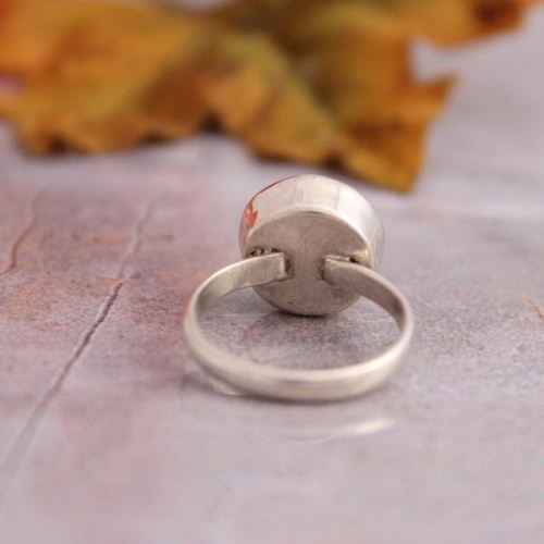 Pearl Ring, Silver pearl ring, sterling silver ring, birthstone ring, Handmade ring - Size 6 Other sizes also available