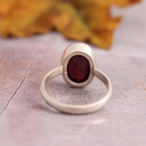 Ruby ring - Ruby Gemstone ring - sterling silver ruby Ring, handmade Ring,handmade ring, Birthstone