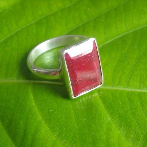 Buy Ruby ring - Ruby Gemstone ring - sterling silver ruby Ring
