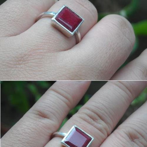 Buy Ruby ring - Ruby Gemstone ring - sterling silver ruby Ring
