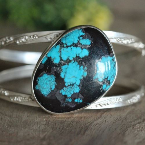 Turquoise bracelet sterling silver, Buy turquoise cuff bracelet online