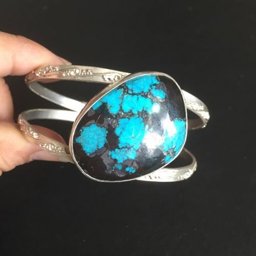 Turquoise bracelet sterling silver, Buy turquoise cuff bracelet online